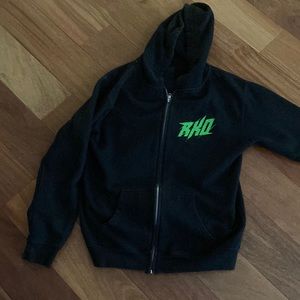 WWE Youth Large RKO zip up hoodie
